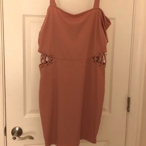 Charlotte Russe Blush Mini Dress